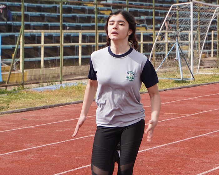 Nuestro colegio presente en jornada de Atletismo 7° Básico a IV Medio de las Olimpiadas BostonEduca