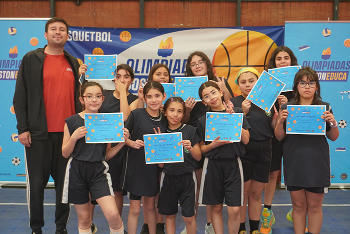 Nuestras estudiantes disfrutaron la fecha de Básquetbol Mini Damas en las Olimpiadas BostonEduca