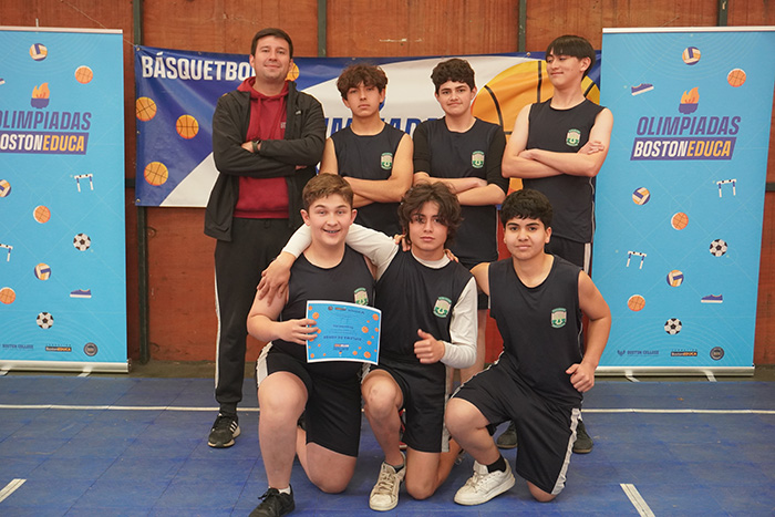 Nuestro colegio presente en el torneo de Básquetbol Intermedia Varones de las Olimpiadas BostonEduca