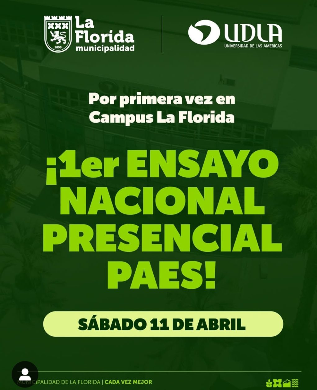 Primer Ensayo PAES Universidad de Las Américas