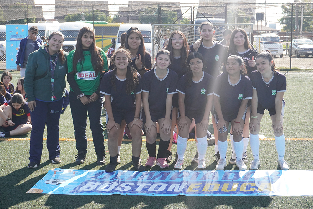 Exitosa fecha de Futbolito Intermedia Damas en las Olimpiadas BostonEduca 2026