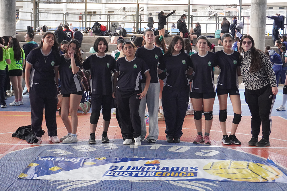 Nuestras estudiantes compitieron en el torneo de Vóleibol Intermedia Damas de las Olimpiadas BostonEduca