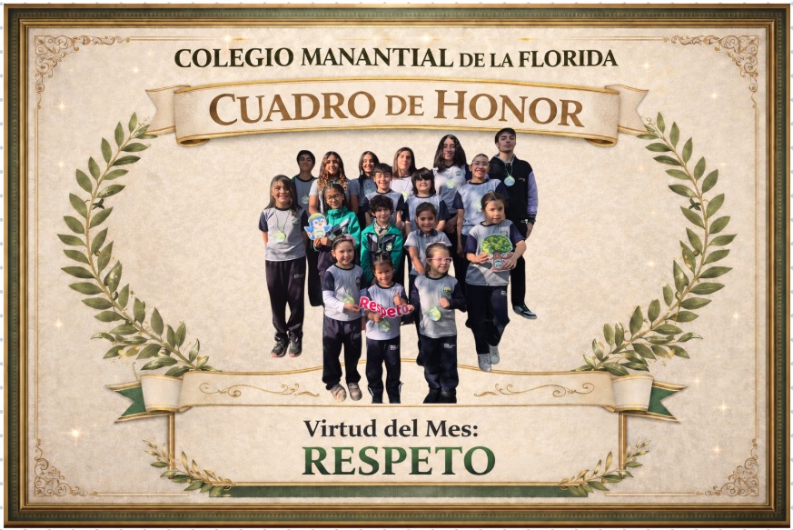 Cuadro de Honor: Virtud del Respeto