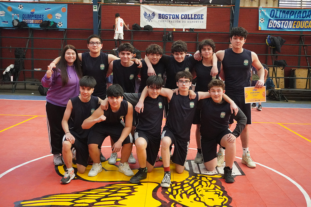 Nuestros estudiantes compitieron en el Básquetbol Intermedia Varones de las Olimpiadas BostonEduca
