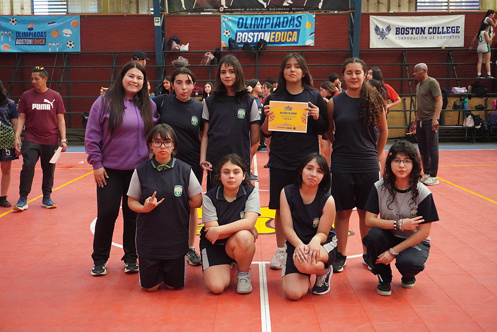 Nuestras estudiantes fueron parte de una nueva jornada de Básquetbol Intermedia Damas en las Olimpiadas BostonEduca